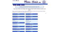 Desktop Screenshot of motor-hotels.eu